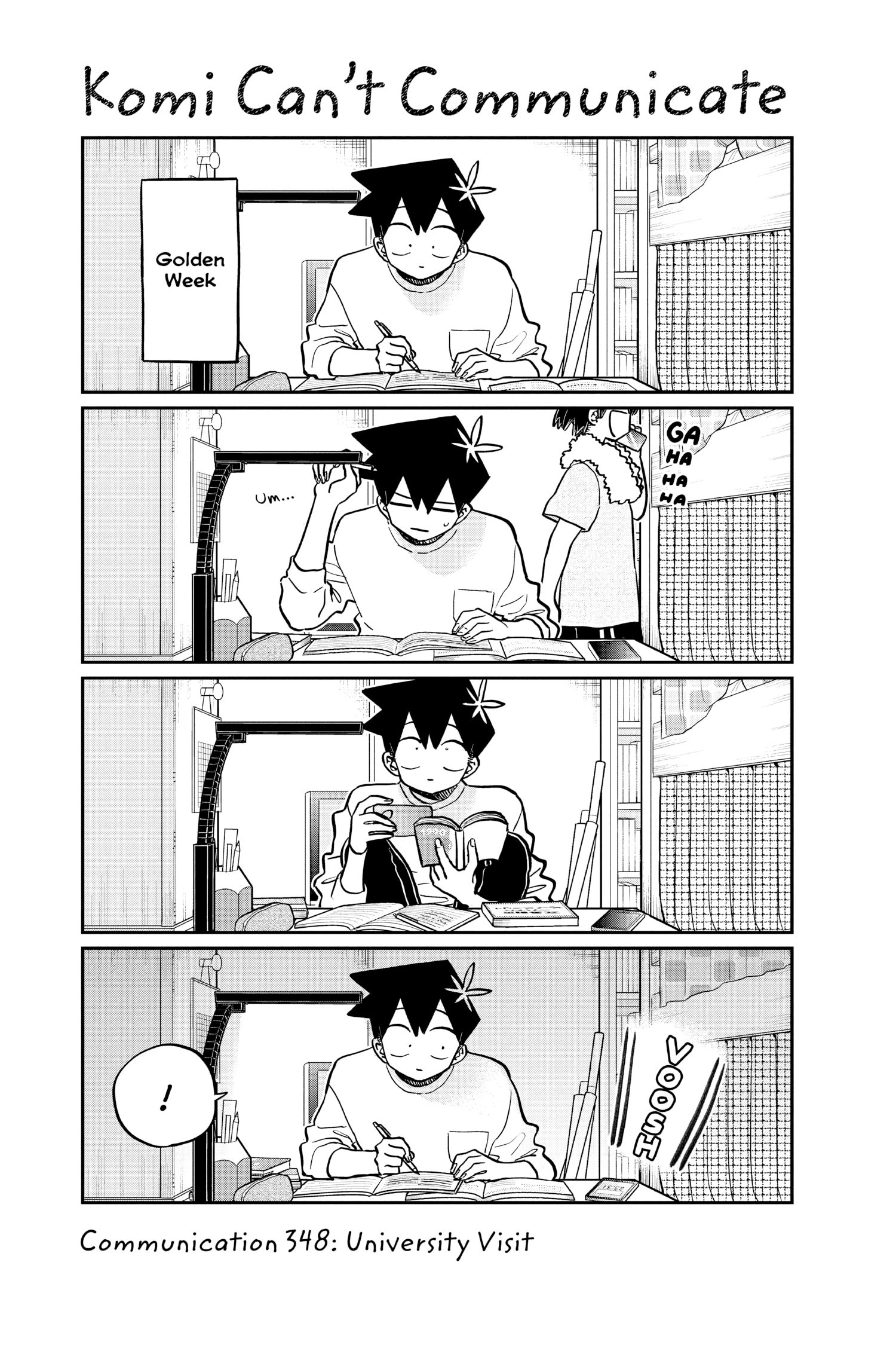 Komi Can’t Communicate, Chapter 348 image 01